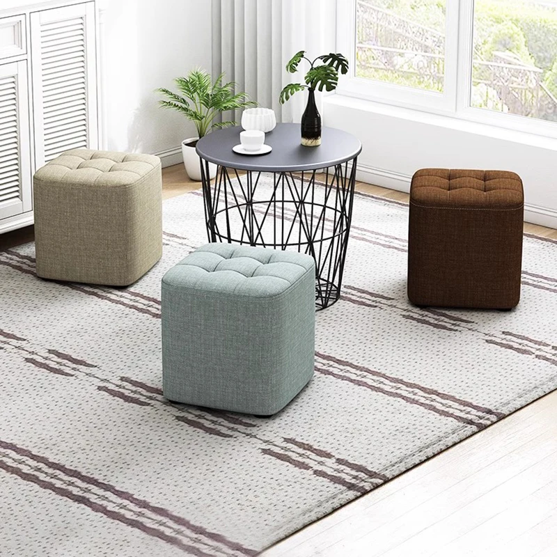 Designe Household Step Stools Leisure Creative Floor Ergonomic Foot Stools Bedroom Puffs Meubles De Chambre Outdoor Furniture 
Designe Household Step Stools Leisure Creative Floor Ergonomic Foot Stools Bedroom Puffs Meubles De Chambre Outdoor Furniture
