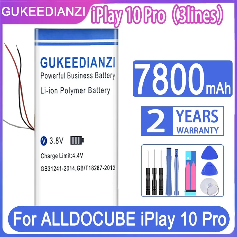 Аккумулятор GUKEEDIANZI iPlay 10 Pro 3lines 7800mAh для ALLDOCUBE iPlay10 Pro Аккумулятор 3-wire
Аккумулятор GUKEEDIANZI iPlay 10 Pro 3lines 7800mAh для ALLDOCUBE iPlay10 Pro Аккумулятор 3-wire
