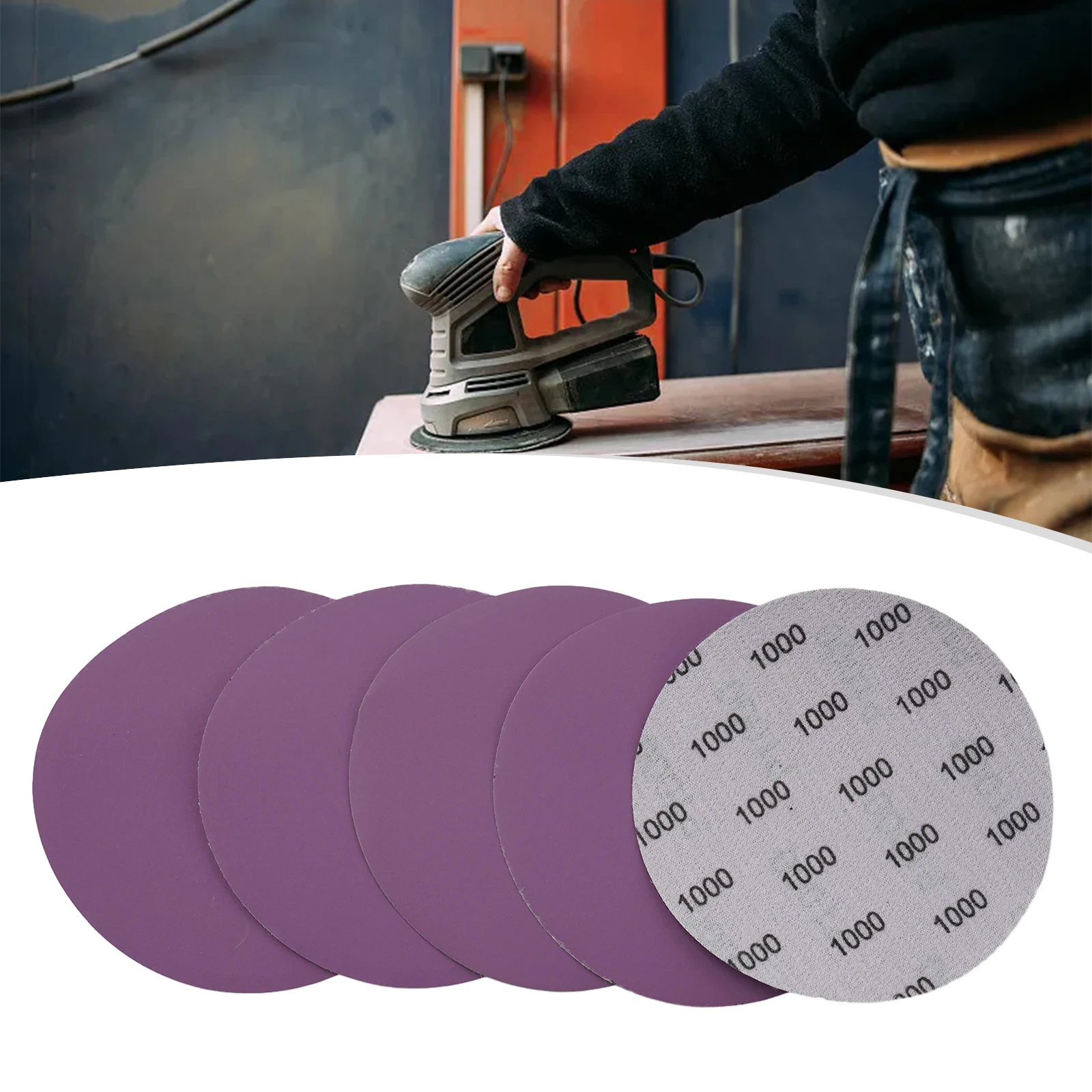 5 Inch Sanding Disc Hook-Loop 60-1000Grit Sandpaper For Metal Grinding Polishing Latex Paper Is ,waterproof,good Flexibility
5 Inch Sanding Disc Hook-Loop 60-1000Grit Sandpaper For Metal Grinding Polishing Latex Paper Is ,waterproof,good Flexibility