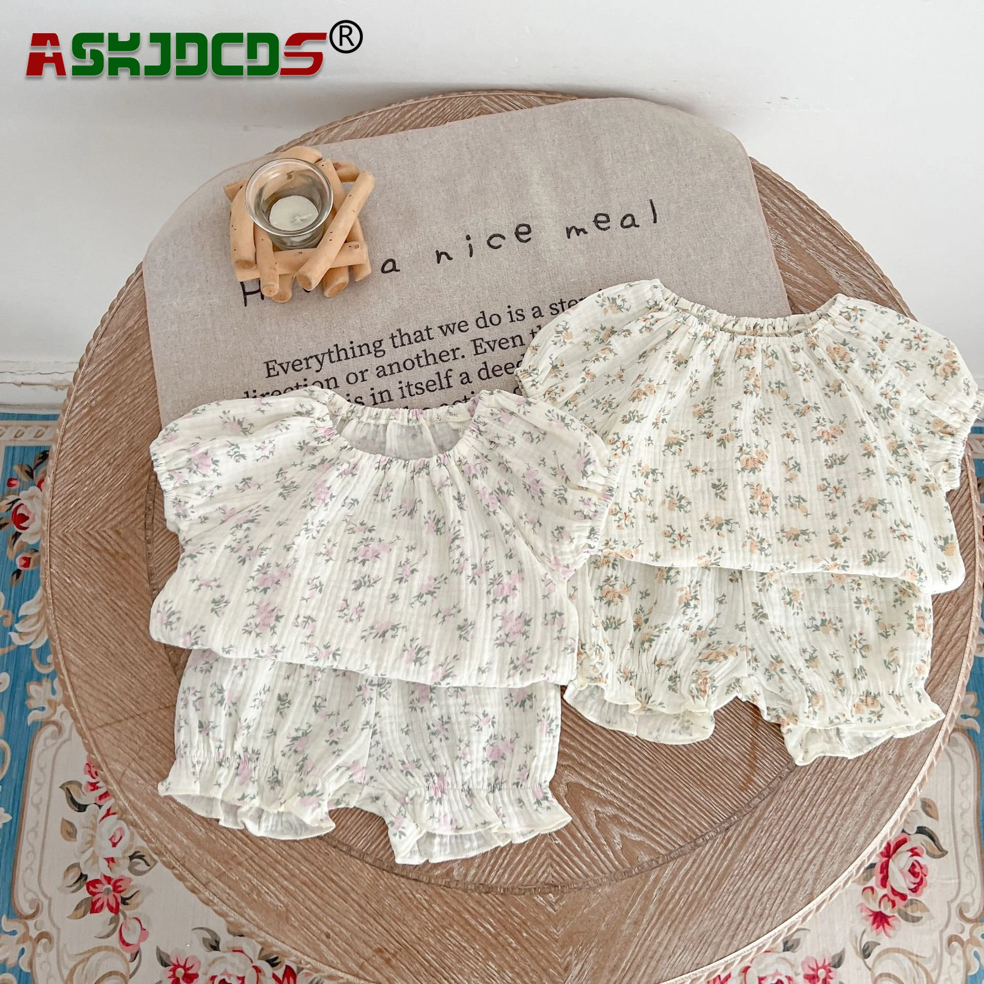 2024 Clothing Children Cotton Set New In Summer Kids Baby Girls Short Sleeve Floral Top Shirts+Shorts Ruched Infant Toddler Cute
2024 Clothing Children Cotton Set New In Summer Kids Baby Girls Short Sleeve Floral Top Shirts+Shorts Ruched Infant Toddler Cute