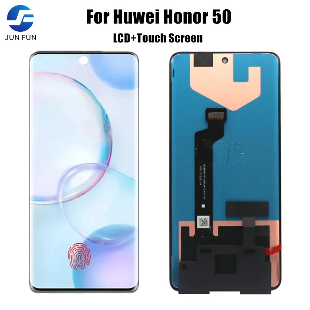 100% Original For Huawei Honor 50 NTH-AN00 NTH-NX9 LCD Display Touch Screen Digitizer Assembly For Honor50 LCD
100% Original For Huawei Honor 50 NTH-AN00 NTH-NX9 LCD Display Touch Screen Digitizer Assembly For Honor50 LCD