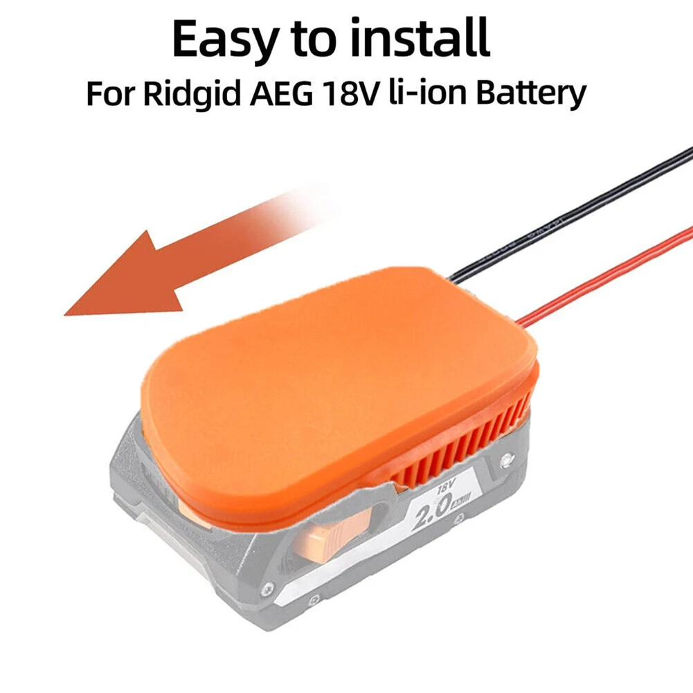 Battery Adapter For RIDGID AEG 18V Li-ion Battery L1815R B1820R Power Connector Li-Ion Battery DIY Adaptor Power Tool Parts
Battery Adapter For RIDGID AEG 18V Li-ion Battery L1815R B1820R Power Connector Li-Ion Battery DIY Adaptor Power Tool Parts