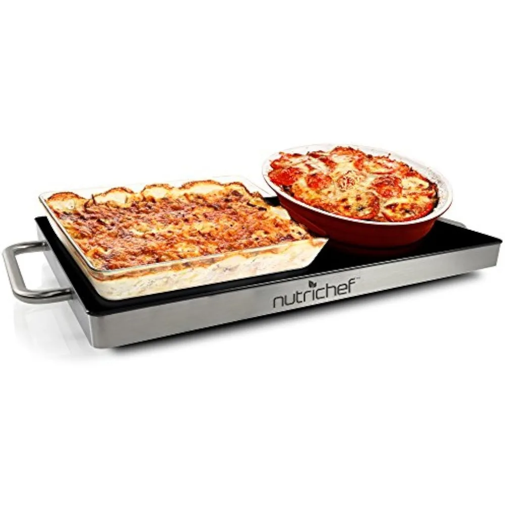 Electric Hot Plate Tray Dish Warmer with Black Glass Top-Ideal for Home, Buffet, Parties,Kitchen & Restaurant Use
Electric Hot Plate Tray Dish Warmer with Black Glass Top-Ideal for Home, Buffet, Parties,Kitchen & Restaurant Use