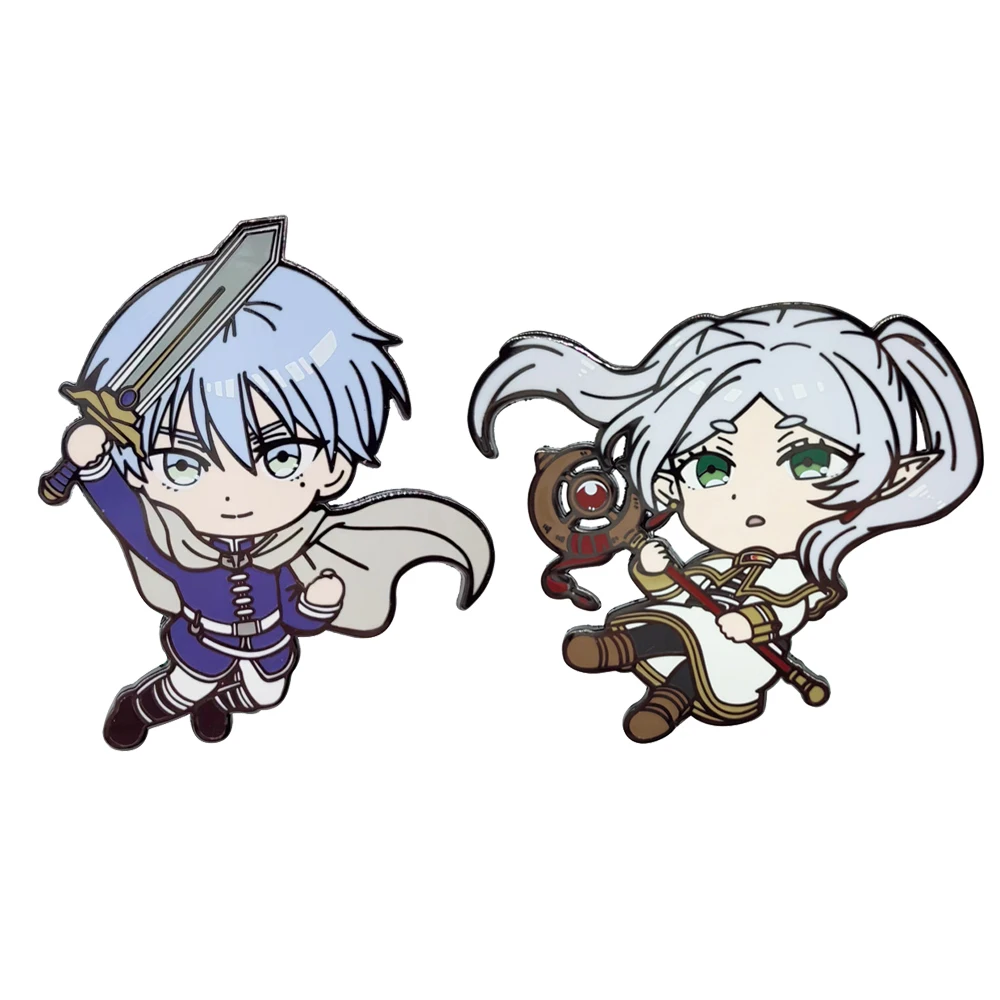 Anime Elves and Brave Men Brooch for Clothes Hard Enamel Pins Lapel Pins for Backpack Metal Badges Manga Collection Jewelry
Anime Elves and Brave Men Brooch for Clothes Hard Enamel Pins Lapel Pins for Backpack Metal Badges Manga Collection Jewelry