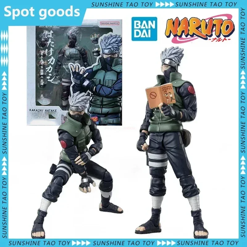 

Bandai Namco S.H.Figuarts Kakashi Hatake Naruto Shippuden 16Cm Anime Original Action Figure Model Toy Kids Birthday Gift