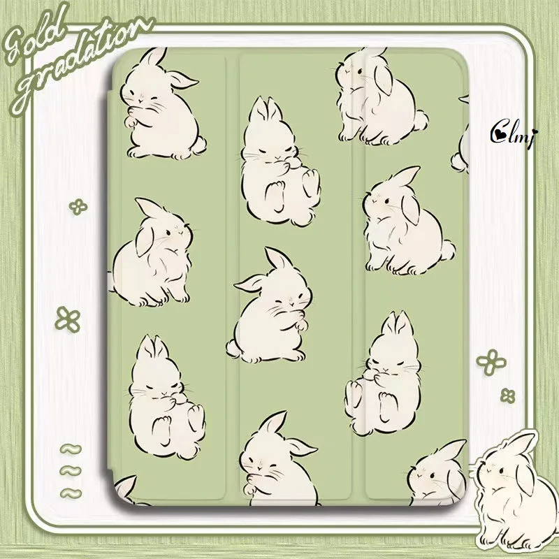 Clmj Cute Vintage Rabbit Flower iPad Case Cartoon Animal Apple Tablet Case For iPad 6th 7th 8th 9th Air 3 4 5 Mini 5 6 Pro 3 4 5
Clmj Cute Vintage Rabbit Flower iPad Case Cartoon Animal Apple Tablet Case For iPad 6th 7th 8th 9th Air 3 4 5 Mini 5 6 Pro 3 4 5