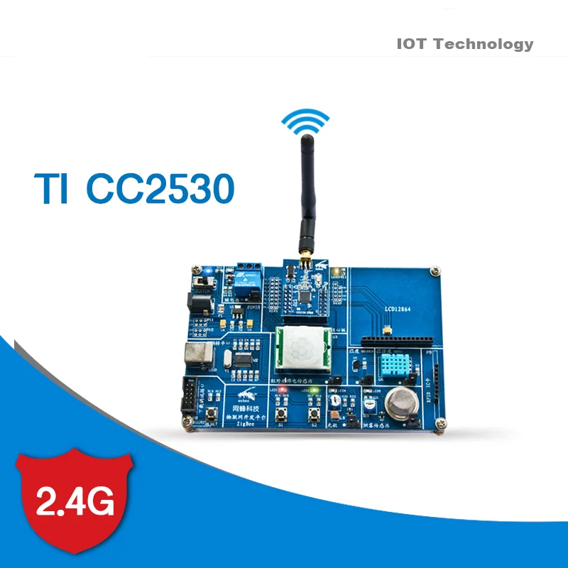 

ZigBee Sensor Development Platform: CC2530 IoT Wireless Development Board Experimental Kit