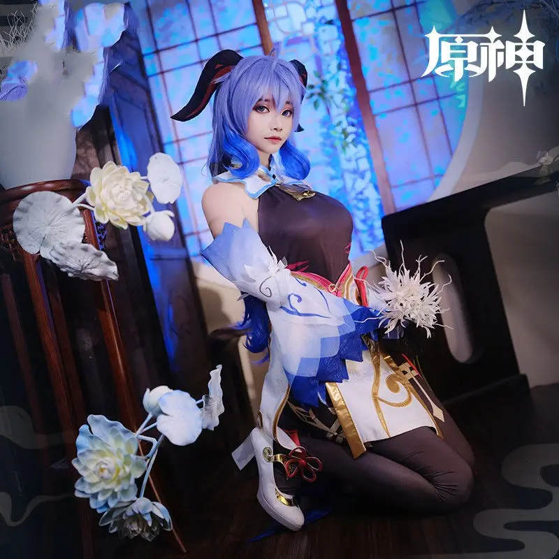 Game Genshin Cosplay Ganyu Costume Shoes Horns Wig Cosplay Anime Game Gan Yu Women Outfit Anime Halloween Party Coconut sheep
Game Genshin Cosplay Ganyu Costume Shoes Horns Wig Cosplay Anime Game Gan Yu Women Outfit Anime Halloween Party Coconut sheep