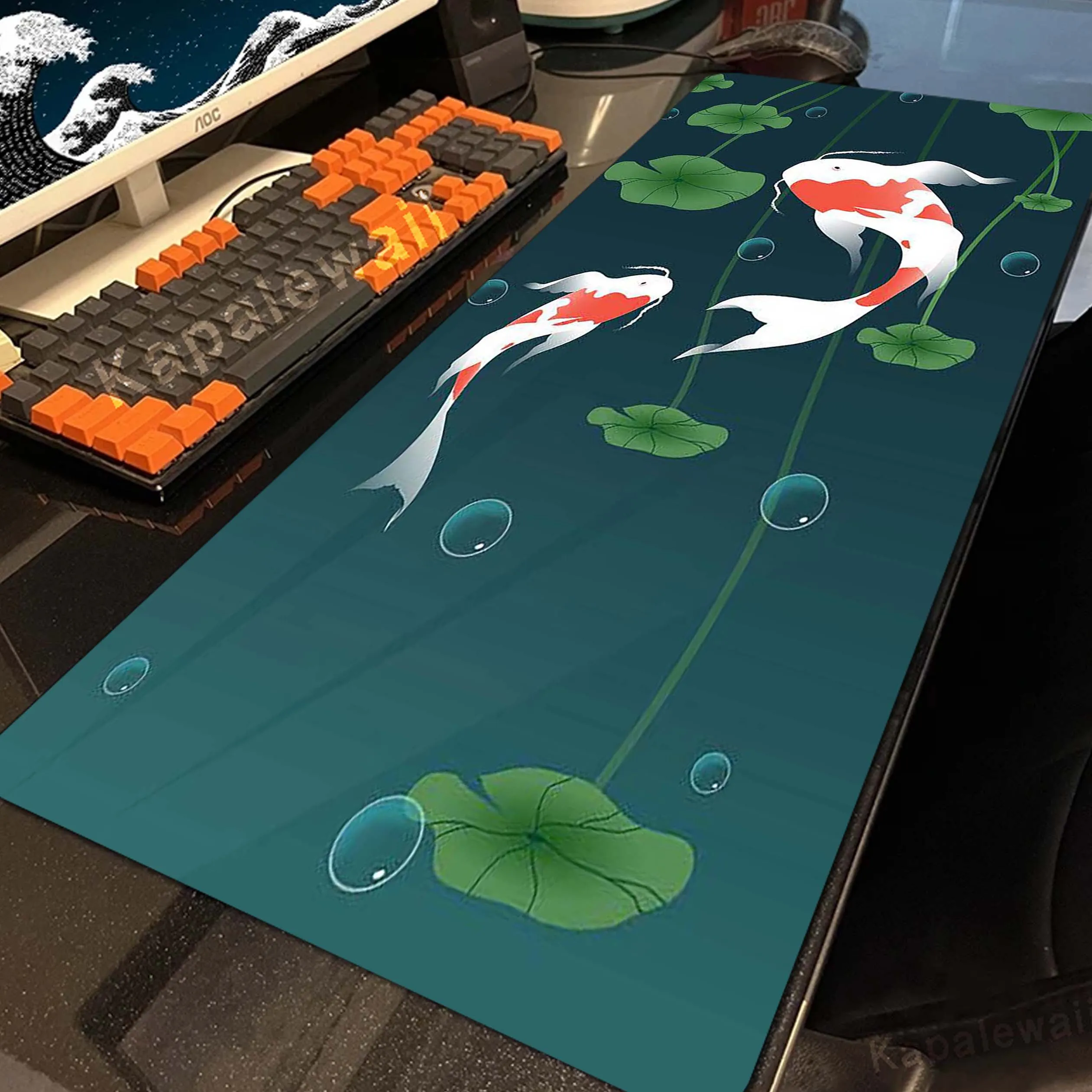 Non-slip Mouse Pad Gaming Setup Accessories Mousepad XXL Desk Mat Koi Pattern Mouse Pads Office Table Carpet Keyboard Mat
Non-slip Mouse Pad Gaming Setup Accessories Mousepad XXL Desk Mat Koi Pattern Mouse Pads Office Table Carpet Keyboard Mat