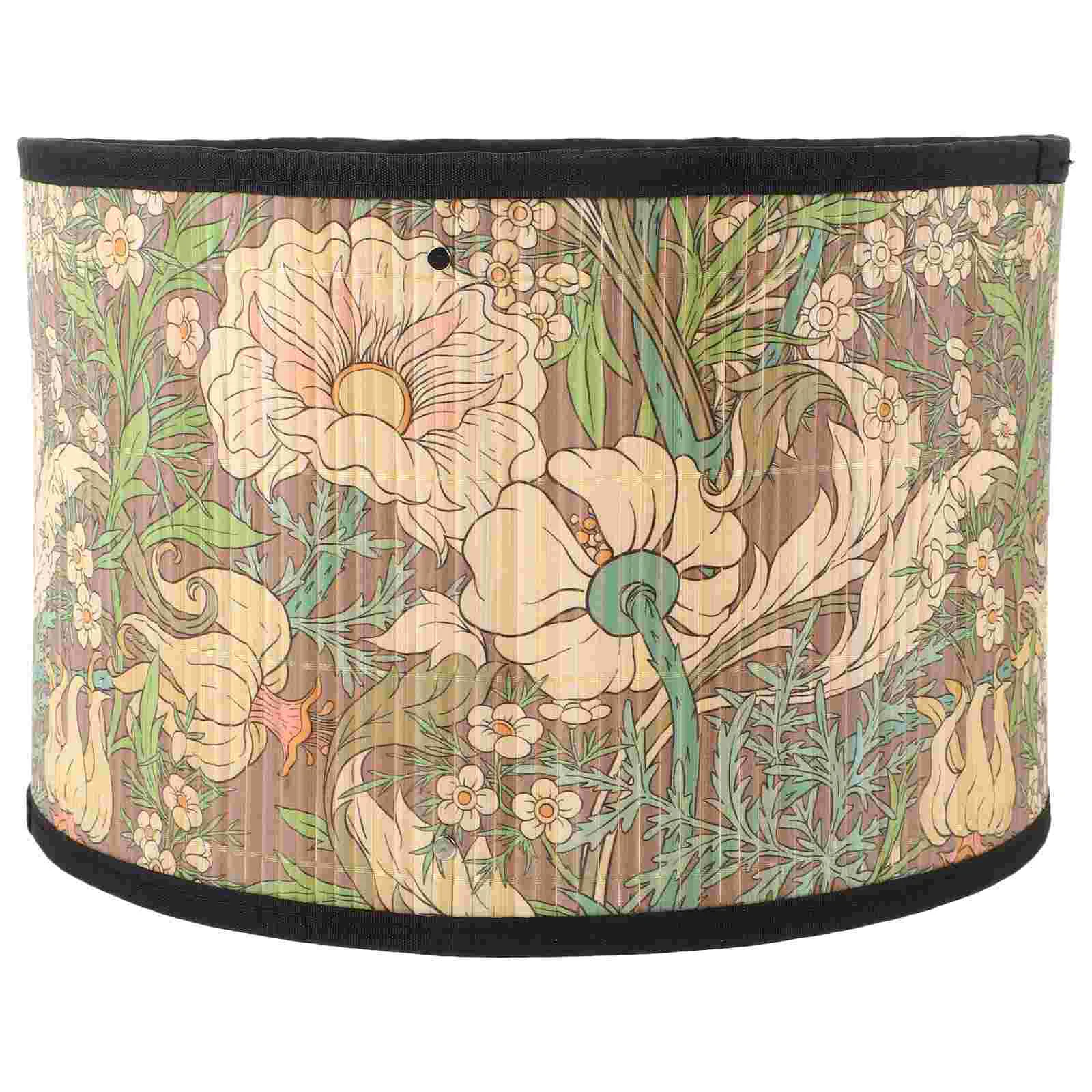 Printed Lampshade Lampshades Ceiling Chandelier Barrel Bedroom Bamboo Light Accessories
Printed Lampshade Lampshades Ceiling Chandelier Barrel Bedroom Bamboo Light Accessories