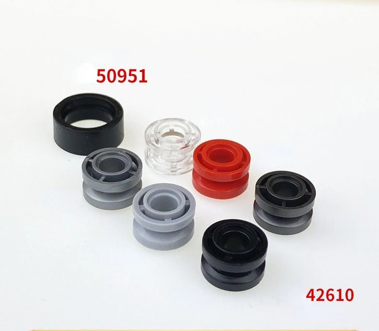 Compatible with building block 42610 hub pulley, 50951 flat tires, 51011 92409 parts accessories
Compatible with building block 42610 hub pulley, 50951 flat tires, 51011 92409 parts accessories