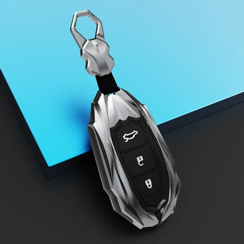 

Zinc Alloy Car Key Case For Dongfeng Scenery 580 DFSK Fengon 5 IX5 IX7 Remote Key Cover Protection Shell Bag Fob Holder Accessor