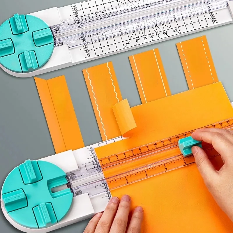 Multi-function Paper Cutter Creasing Machine, 360 Degree Rotary Paper Cutter, 4 in 1, Hand-Cutting Card Art Tools
Multi-function Paper Cutter Creasing Machine, 360 Degree Rotary Paper Cutter, 4 in 1, Hand-Cutting Card Art Tools