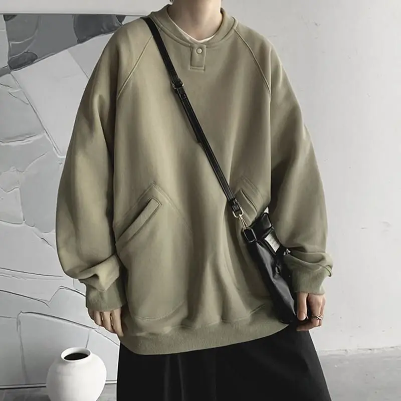 Heavyweight Sweater Men Spring and Autumn Winter INS Vintage Loose Round Neck Fashion Brand Versatile Large Coat Top Clothes
Heavyweight Sweater Men Spring and Autumn Winter INS Vintage Loose Round Neck Fashion Brand Versatile Large Coat Top Clothes