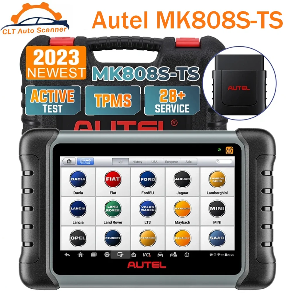 Autel MaxiCOM MK808S-TS OBD2 Bluetooth Scanner TPMS Diagnostic Tools Active Test Bidirectional OE-Level Automotive Scanner
Autel MaxiCOM MK808S-TS OBD2 Bluetooth Scanner TPMS Diagnostic Tools Active Test Bidirectional OE-Level Automotive Scanner