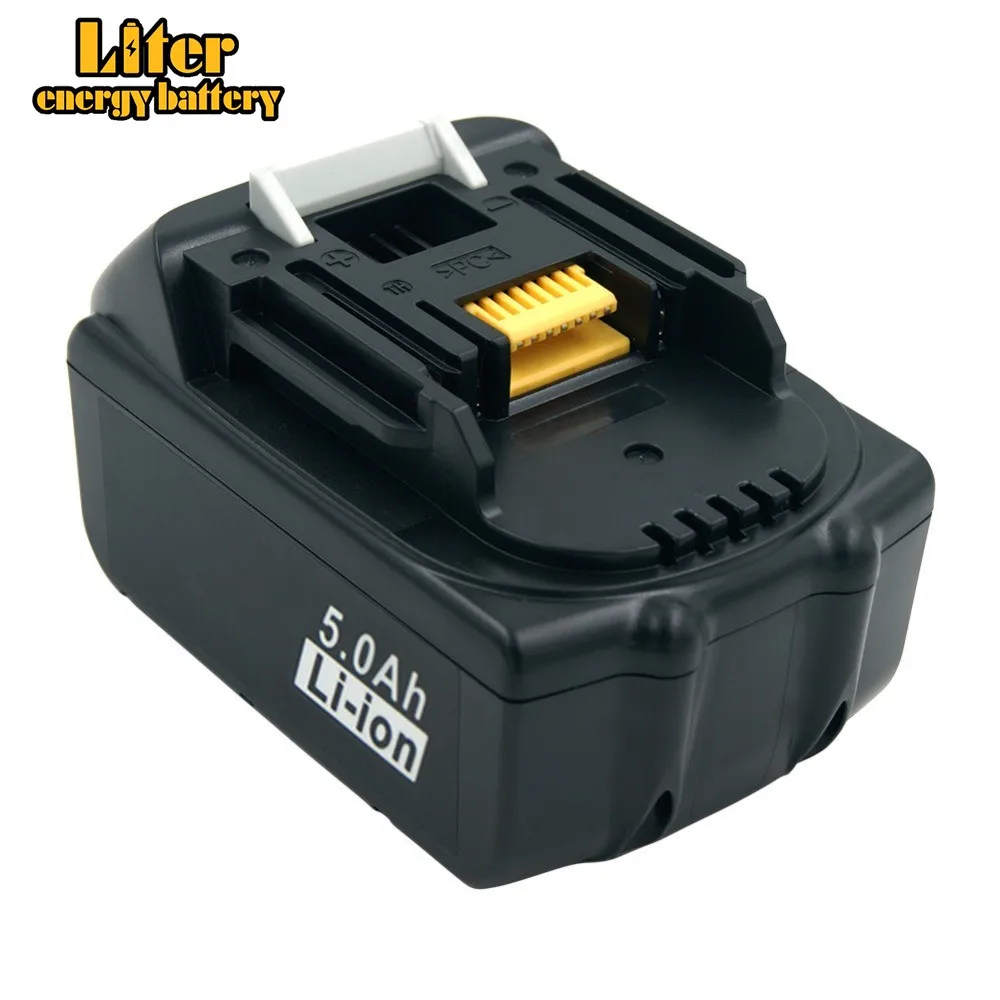 

14.4V 6.0Ah 5.0Ah li-ion replacement battery pack for batteryCordless power tools BL1460B BHP446 JT6225 etc with indicator light