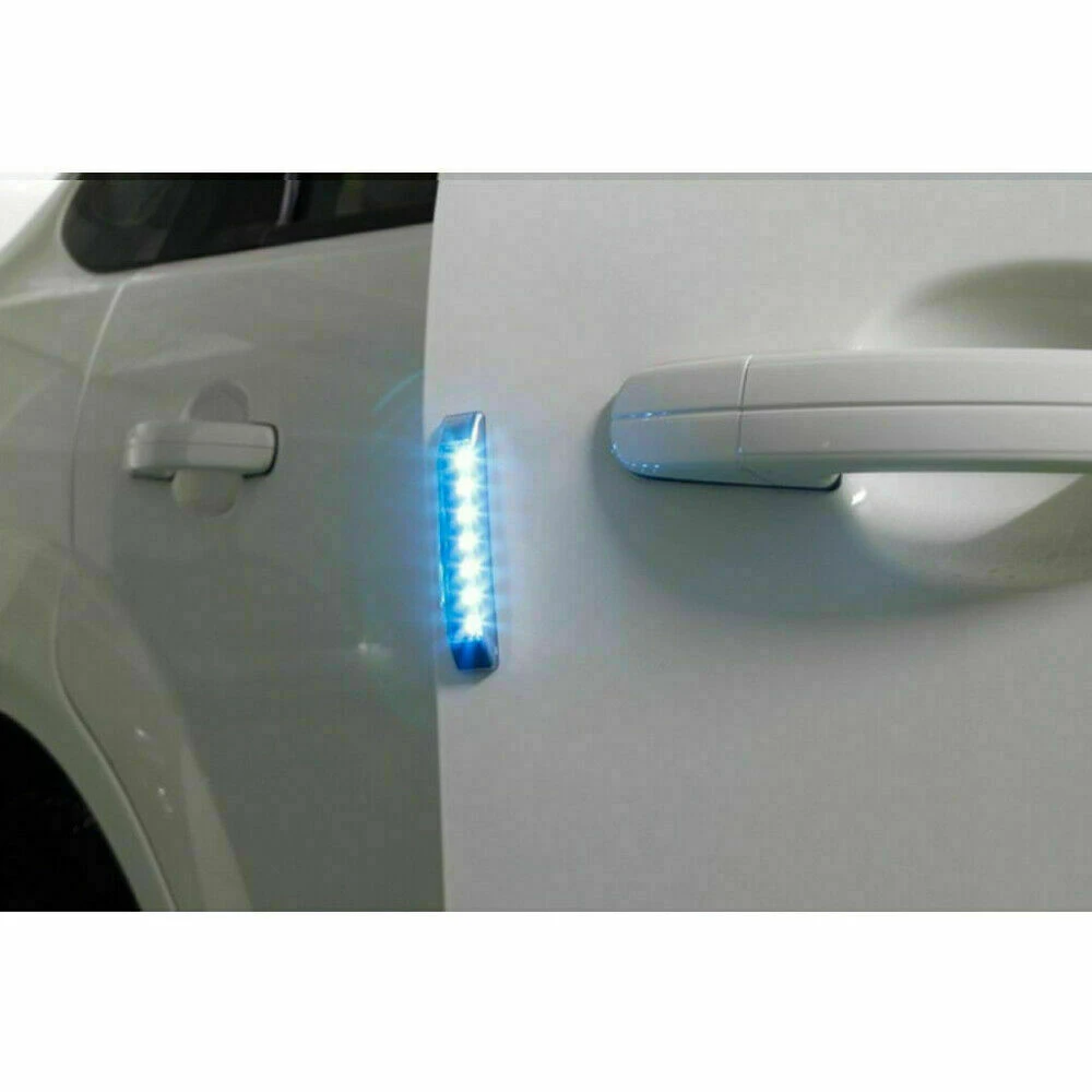 

Car Door Anti Static Light Bar Solar Energy Protection Bumper Anti-Collision LED Crash Bar Decoration Light