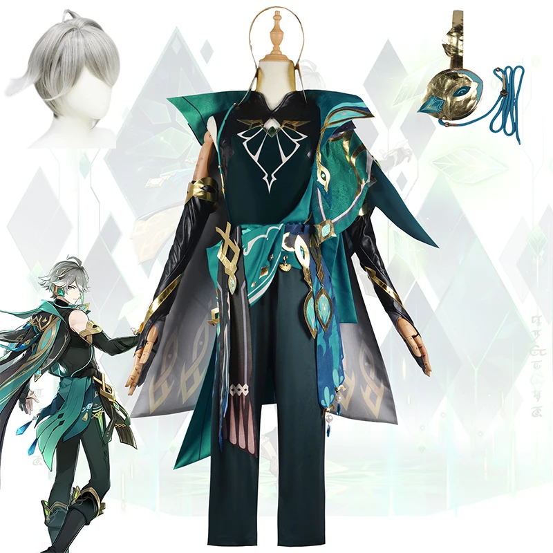 Game Genshin Impact Sumeru Al Haitham Cosplay Costume Al Haitham Wig Men's Uniform Halloween Alhaitham Outfits
Game Genshin Impact Sumeru Al Haitham Cosplay Costume Al Haitham Wig Men's Uniform Halloween Alhaitham Outfits