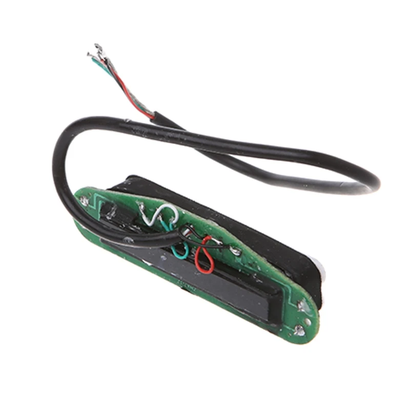 Гитарный звукосниматель мини-хамбакер с двойной направляющей катушкой для ST 6 струн 448D 
Гитарный звукосниматель мини-хамбакер с двойной направляющей катушкой для ST 6 струн 448D