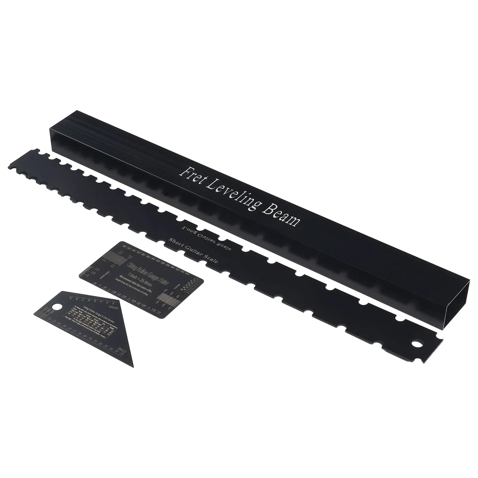 4x Guitar Neck Straight Edge Fret Leveling Beam Ruler Kit Guitar Parts & Accessories String Pitch Fritz Ruler Luthier Tool
4x Guitar Neck Straight Edge Fret Leveling Beam Ruler Kit Guitar Parts & Accessories String Pitch Fritz Ruler Luthier Tool