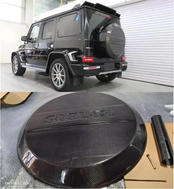 Чехол для запасной шины из углеродного волокна для Mercedes-Benz W463 W464 G500 G63 G-Class 1998-2018 2019-2024
Чехол для запасной шины из углеродного волокна для Mercedes-Benz W463 W464 G500 G63 G-Class 1998-2018 2019-2024