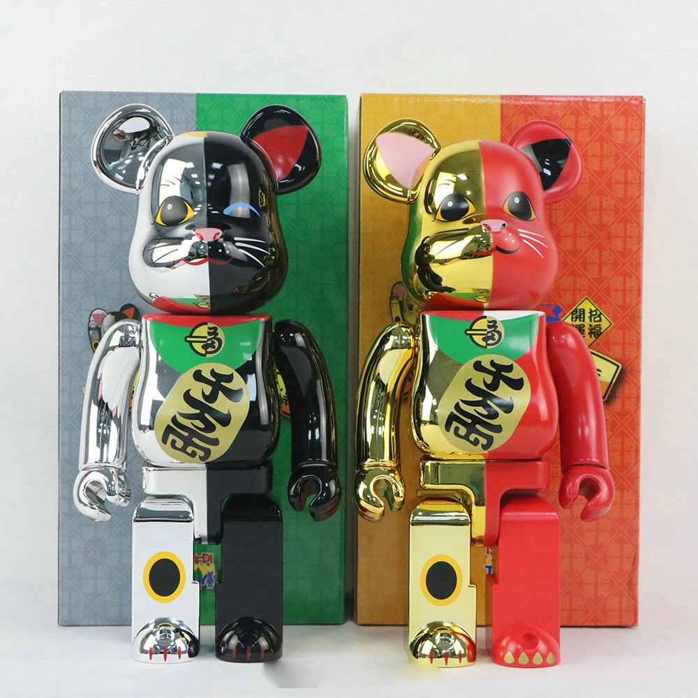 Bearbrick 400% Bicolor Cat Ten Million Liang Building Blocks Bear Tide Playing Doll Lucky Cat Decoration Lucky Fortune Doll
Bearbrick 400% Bicolor Cat Ten Million Liang Building Blocks Bear Tide Playing Doll Lucky Cat Decoration Lucky Fortune Doll