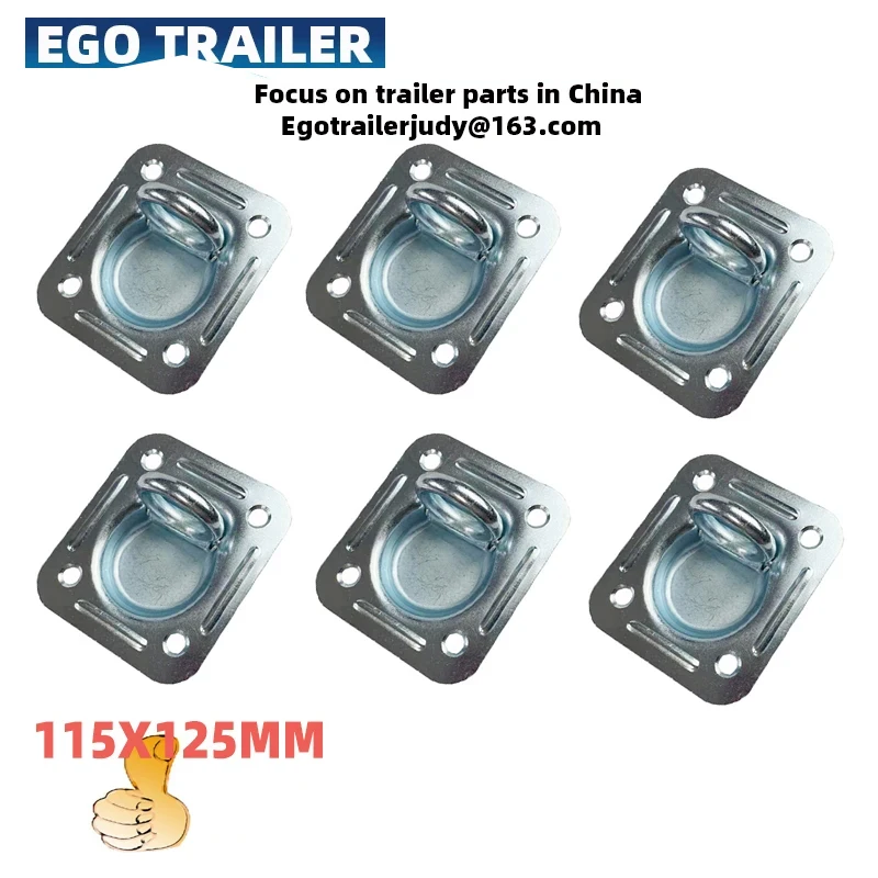 EgoTraier 6pcs lashing ring 5000lb recessed tie down deck ring rope ring D ring tie down point anchor trailer parts accessories
EgoTraier 6pcs lashing ring 5000lb recessed tie down deck ring rope ring D ring tie down point anchor trailer parts accessories