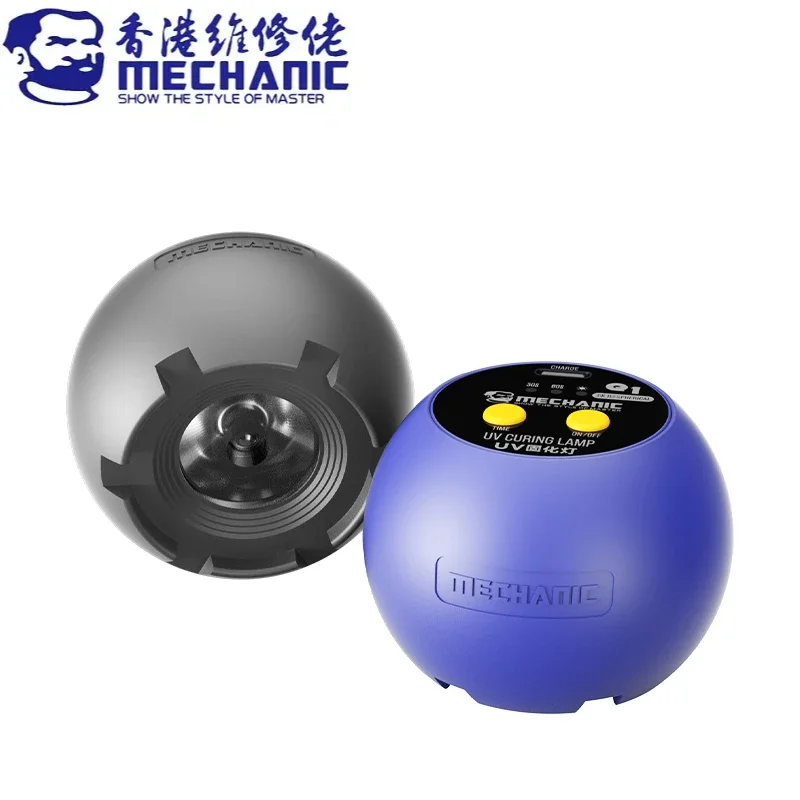 MECHANIC Q1 Q2 Binuclear LED UV Curing Lamp UV Optical Shadowless Adhesive Green Oil Rechargeable Wireless Usage UV Wick
MECHANIC Q1 Q2 Binuclear LED UV Curing Lamp UV Optical Shadowless Adhesive Green Oil Rechargeable Wireless Usage UV Wick