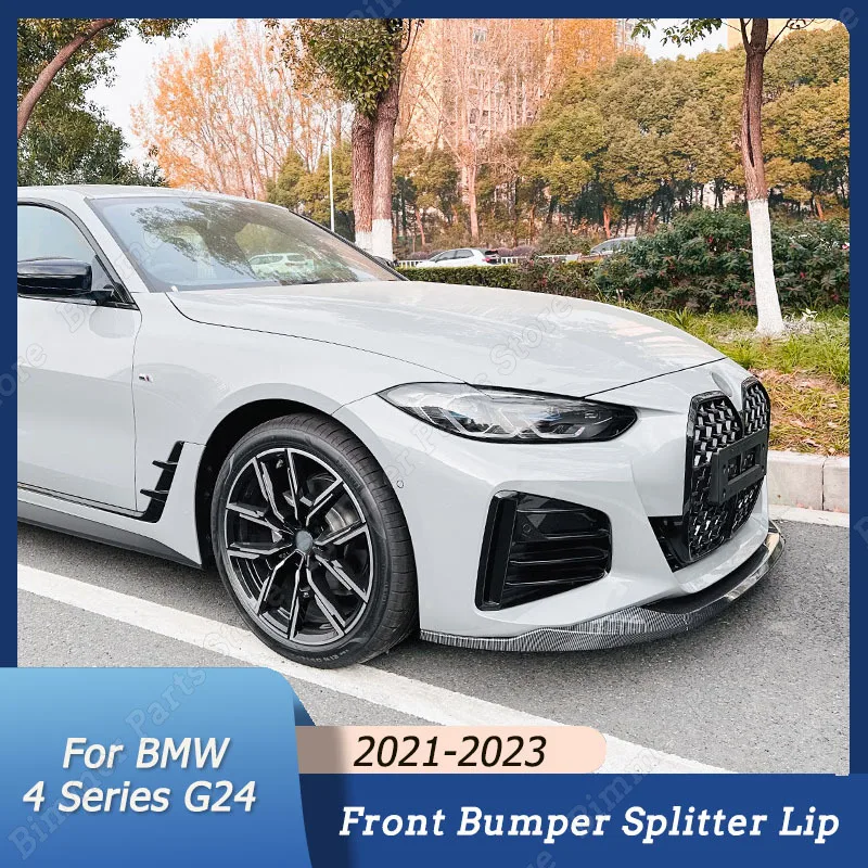 For BMW 4 Series G24 G26 420i 430i i4 M50 4-Door Gran Coupe 2021-2023 Front Bumper Lip Chin Spoiler Splitter Diffuser Bodykit
For BMW 4 Series G24 G26 420i 430i i4 M50 4-Door Gran Coupe 2021-2023 Front Bumper Lip Chin Spoiler Splitter Diffuser Bodykit