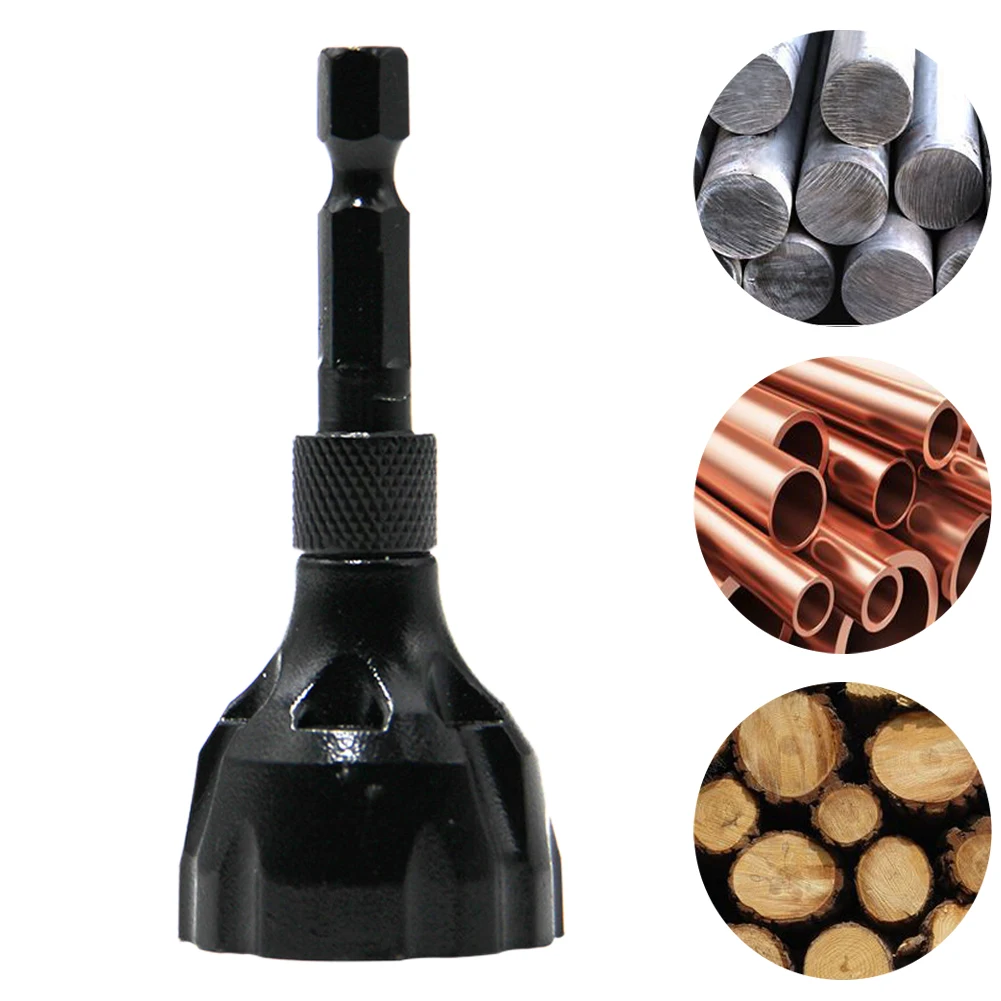 

3-20mm Tungsten Steel External Electric Chamfer Tool Remove Burr Clean Bolt Tool Universal 1/4 Hex Shank For Most Tools