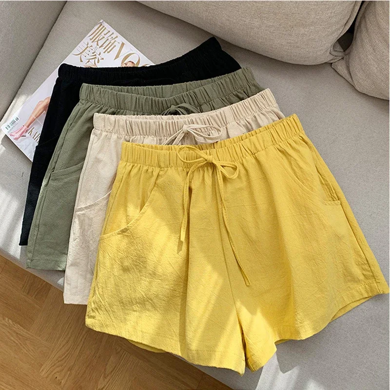 Casual Linen Shorts Women Gym Workout Shorts Cotton Short Pants High Waisted Black Ladies Short Femme Women Shorts Sport Femme
Casual Linen Shorts Women Gym Workout Shorts Cotton Short Pants High Waisted Black Ladies Short Femme Women Shorts Sport Femme
