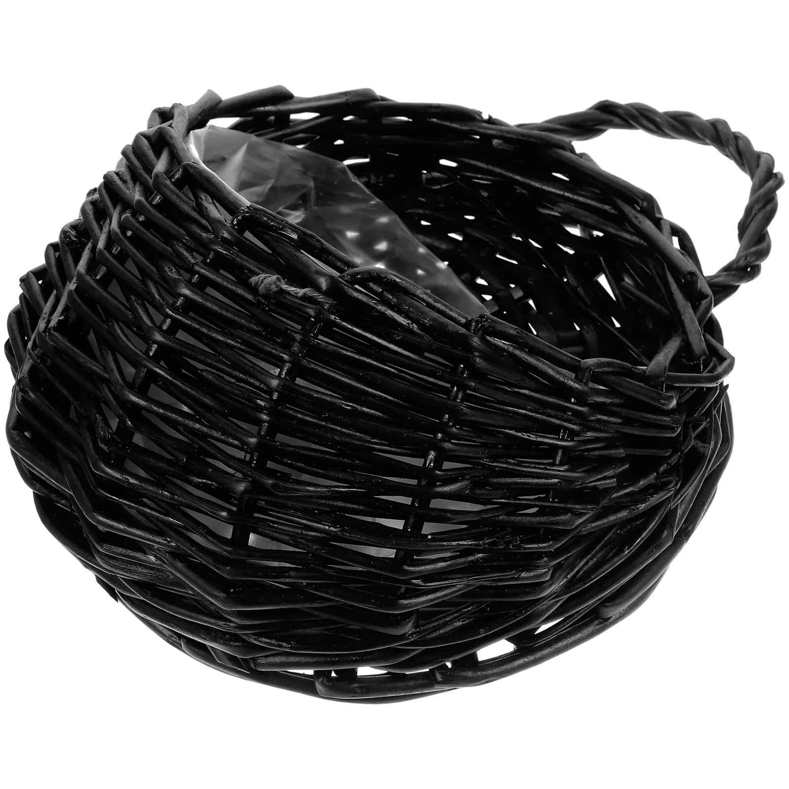 Hanging Woven Flower Basket Artificial Flowers Hanging Flower Basket for Home Wall Retro Decor
Hanging Woven Flower Basket Artificial Flowers Hanging Flower Basket for Home Wall Retro Decor