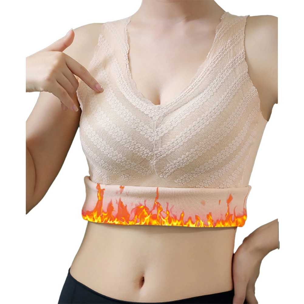 Women Winter Thermal Underwear Thick Fleece Lined Tank Top Solid Soft Elastic Vest Warm Tops With Bra Casual Sleepwear New
Women Winter Thermal Underwear Thick Fleece Lined Tank Top Solid Soft Elastic Vest Warm Tops With Bra Casual Sleepwear New
