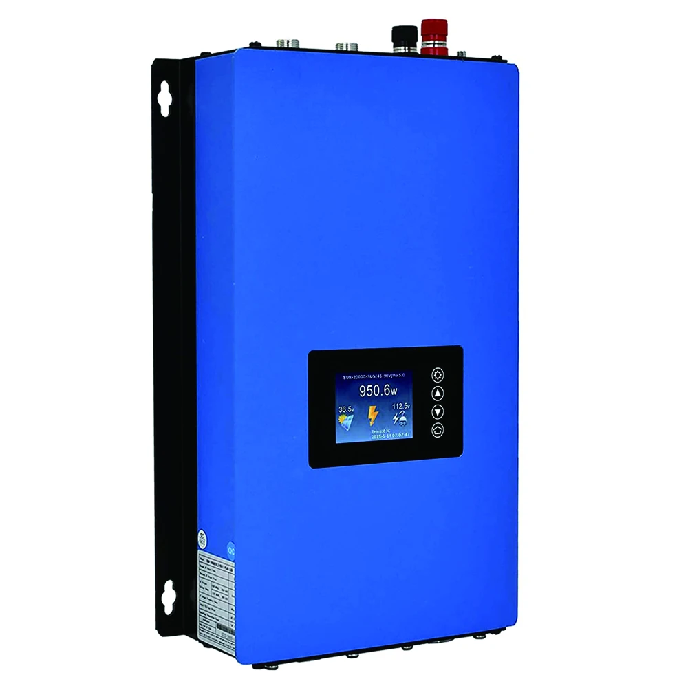 Pure Sine wave 10000W 48V 96v 110v 120v 230v wind on grid inverter built in controller grid tie inverter with wifi LED Display
Pure Sine wave 10000W 48V 96v 110v 120v 230v wind on grid inverter built in controller grid tie inverter with wifi LED Display
