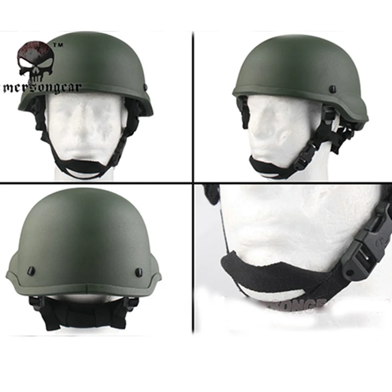 

Emersongear Tactical Helmet ACH MICH 2002 TC2002 Combat Helmet Protective Duty Headwear ABS Airsoft Shooting Combat EM8977