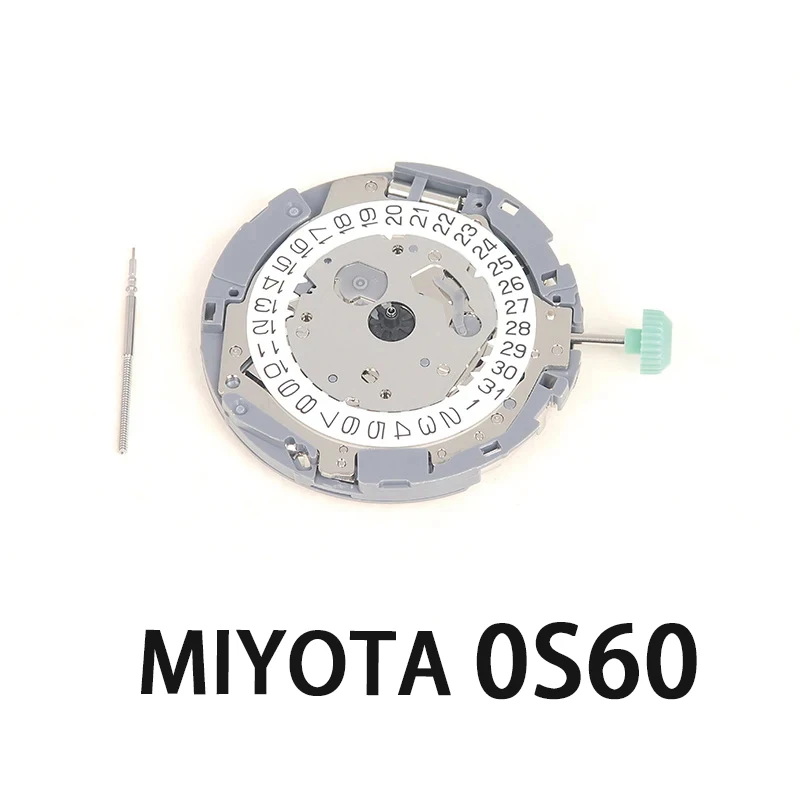 

Japan original MIYOTA OS60 movement Citizen quartz Date At 3 watch repair movement replacement parts