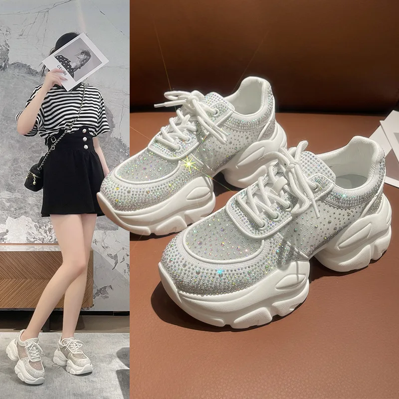Round Toe Matsuke Bottom Water Diamond Dad's Shoes 2023 Summer New Light Casual Versatile Little White Shoes Women's Shoes
Round Toe Matsuke Bottom Water Diamond Dad's Shoes 2023 Summer New Light Casual Versatile Little White Shoes Women's Shoes