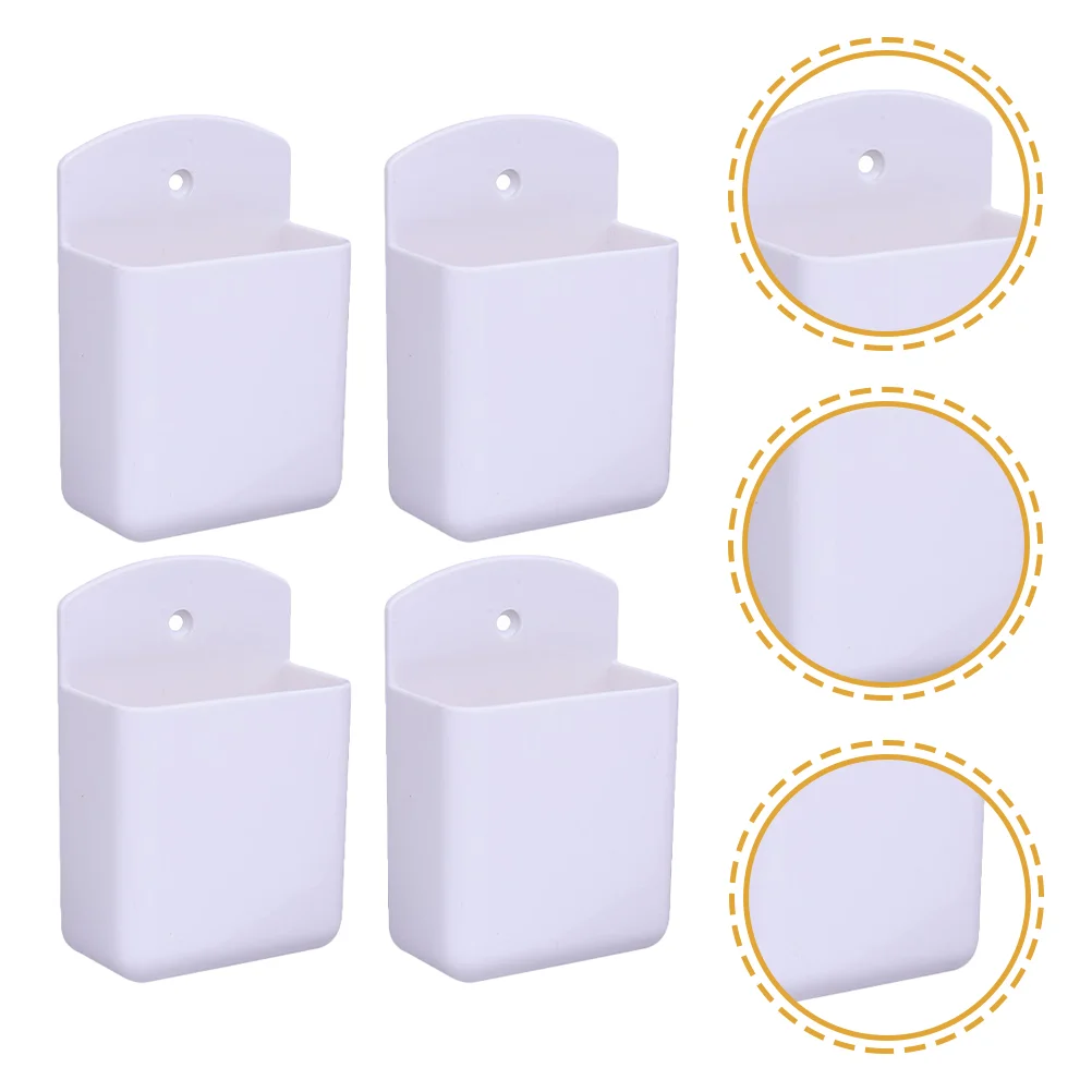 4 Pcs Wall Storage Box Remote Control Holder Controller Rack Plastic for Air Conditioner
4 Pcs Wall Storage Box Remote Control Holder Controller Rack Plastic for Air Conditioner