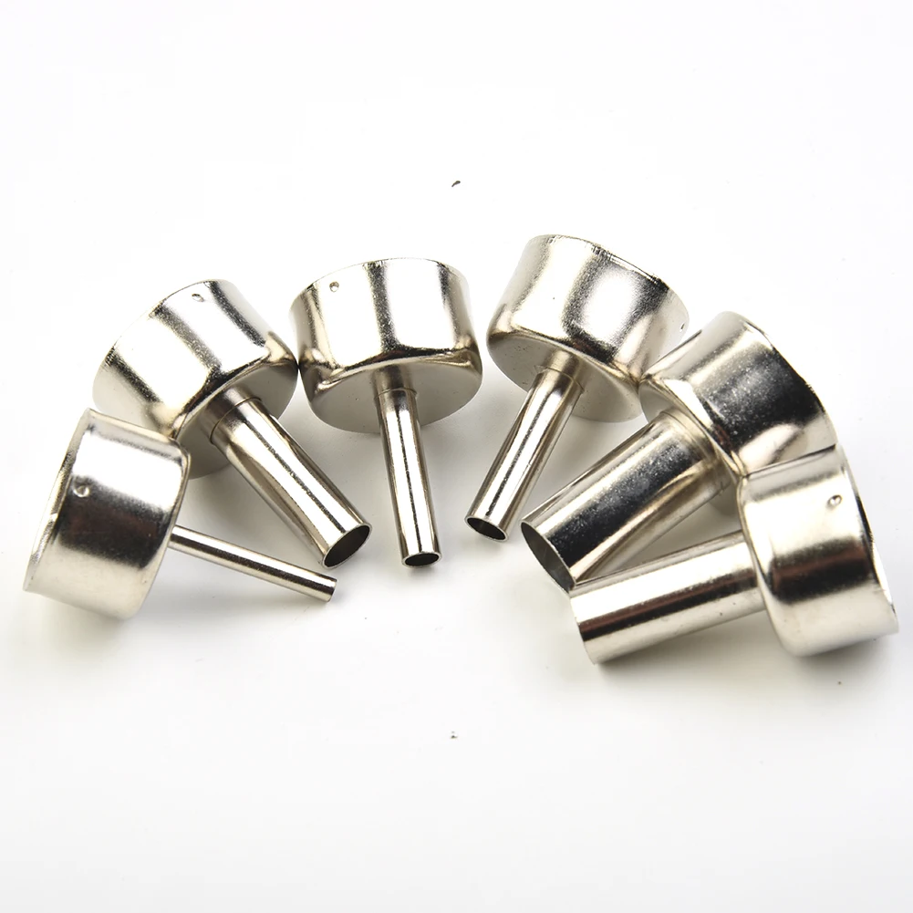 Hot Air Tool Nozzle High qualit Soldering Station Heat Resistant Silver Stainless steel Universal Sprayer 6pcs Accs Part
Hot Air Tool Nozzle High qualit Soldering Station Heat Resistant Silver Stainless steel Universal Sprayer 6pcs Accs Part