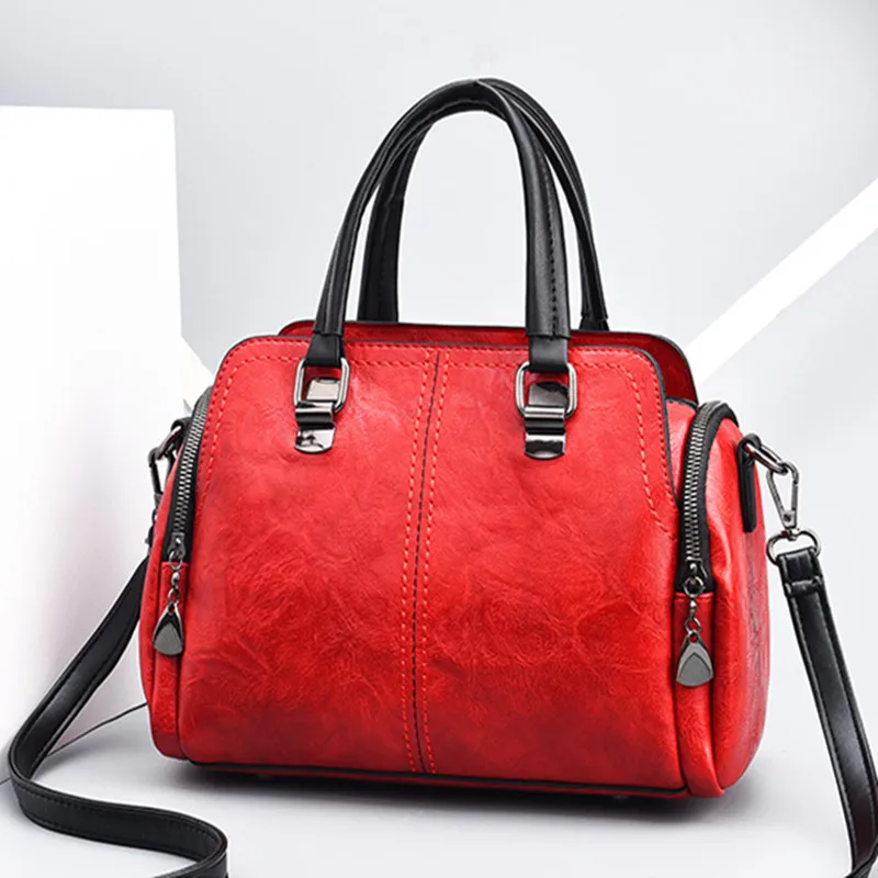 Vintage soft leather women's handbag large capacity shoulder bag fashion messenger bag multifunction crossbody bag
Vintage soft leather women's handbag large capacity shoulder bag fashion messenger bag multifunction crossbody bag