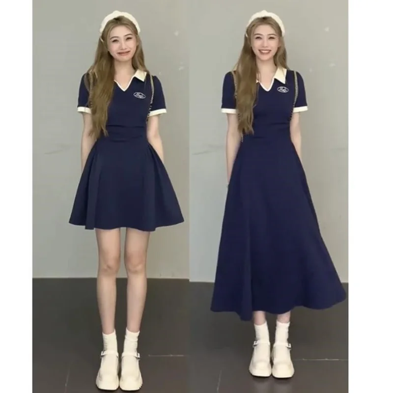Y2k Polo Sweet Korean Dresses Women Clothing Summer Chubby Belly Covering Slimming Dopamine Japan High Street Sports Long Skirts
Y2k Polo Sweet Korean Dresses Women Clothing Summer Chubby Belly Covering Slimming Dopamine Japan High Street Sports Long Skirts