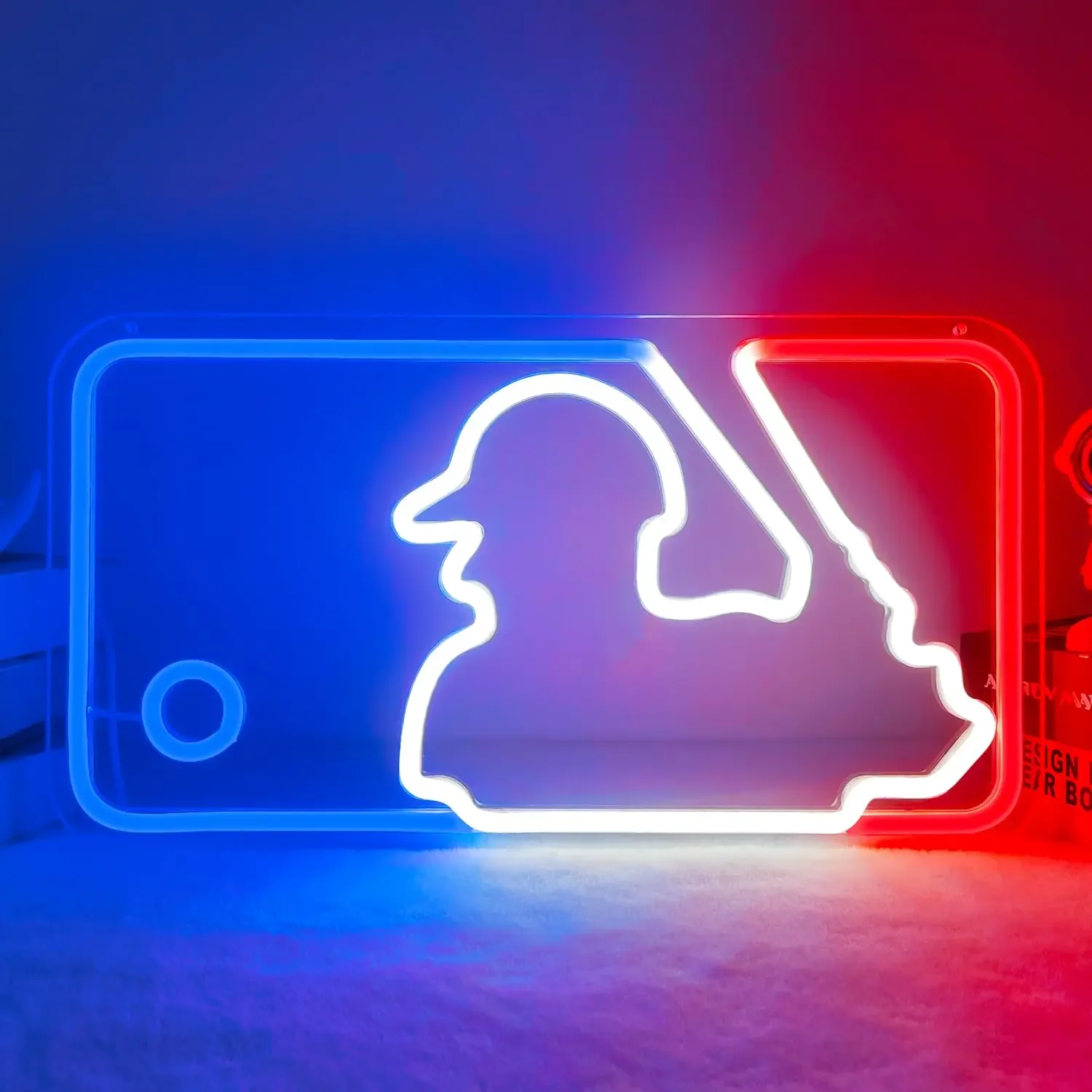 

Baseball Neon Lights Signs Light Up Walls, Illuminating Sport Club Bars and Boys' Rooms with Dimmable LED Ambiance