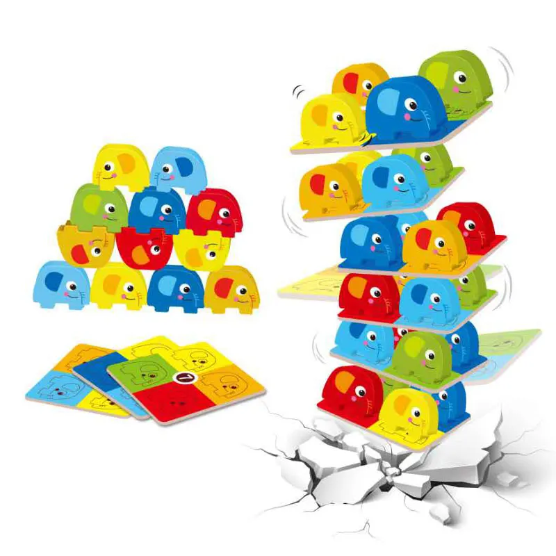 2 Player Plastic Multicolor Elephant Shape Balance Game Stacked Toys For 3+ Kids
2 Player Plastic Multicolor Elephant Shape Balance Game Stacked Toys For 3+ Kids