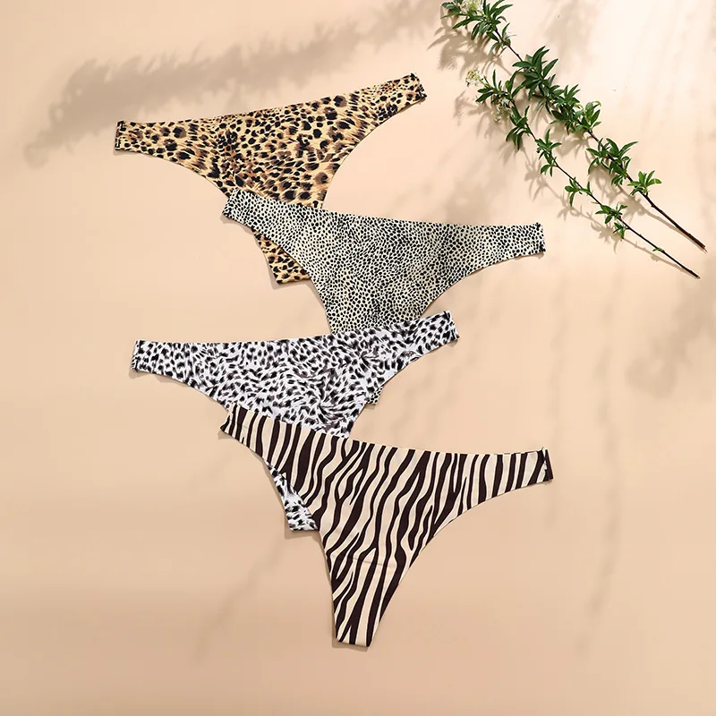 Sexy Women Seamless Leopard Underwear Lingerie Jockstrap String T-back Panties Sports Breathable Gym Underpants Thongs G-string
Sexy Women Seamless Leopard Underwear Lingerie Jockstrap String T-back Panties Sports Breathable Gym Underpants Thongs G-string