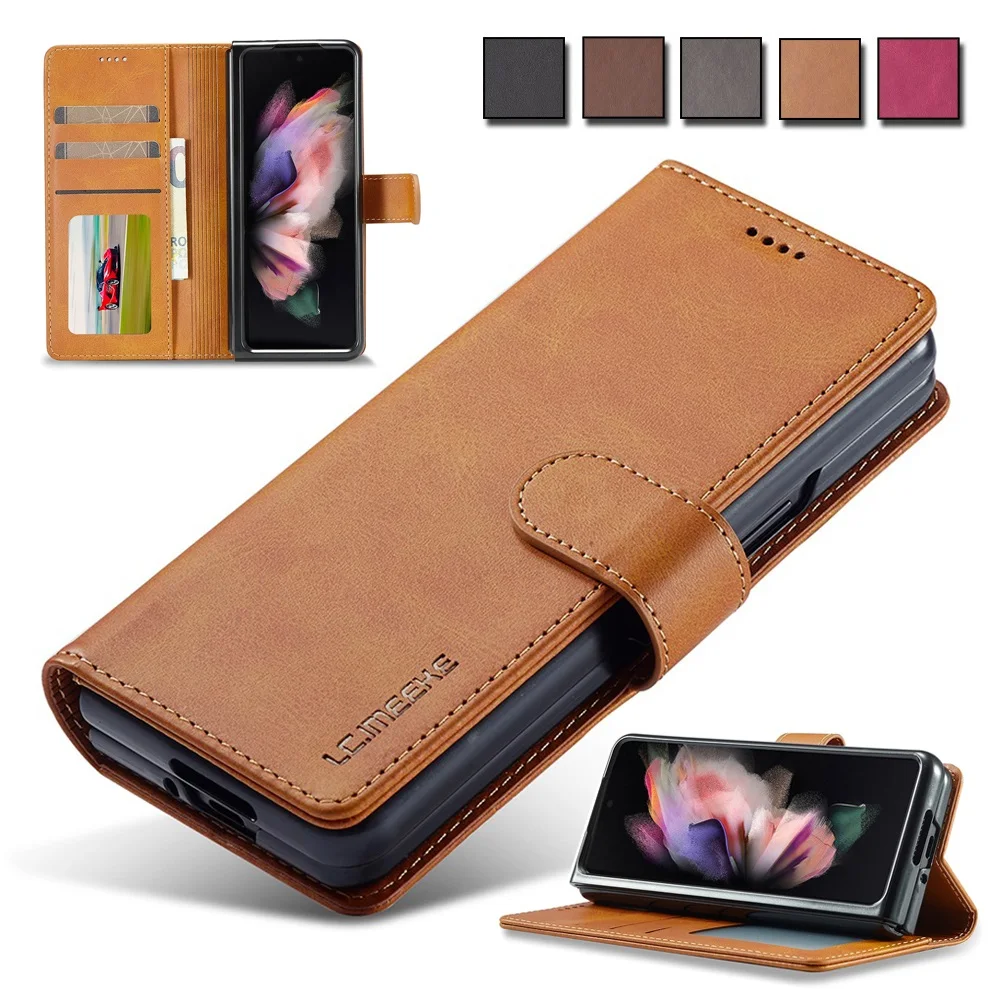 Wallet Leather Case for Samsung Galaxy Z Fold4 Fold3 Flip4 Flip3 Flip Cover Flip Fold 4 3 Fashion Business Protective Case
Wallet Leather Case for Samsung Galaxy Z Fold4 Fold3 Flip4 Flip3 Flip Cover Flip Fold 4 3 Fashion Business Protective Case
