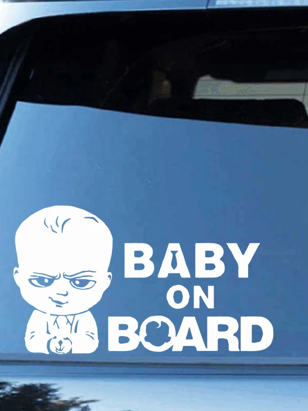Car Sticker Baby on Board Funny Decal Stickers for Car Funny Car Accessories Auto Sticker and for Windows Body Decoaration
Car Sticker Baby on Board Funny Decal Stickers for Car Funny Car Accessories Auto Sticker and for Windows Body Decoaration