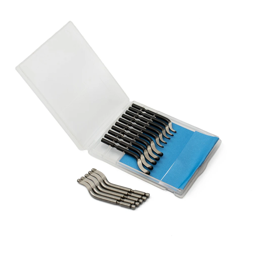 Handle Burr Metal Repair Deburring Tool Kit 15pc Router Bit Rotary Deburr Blades Remover Hand DeburRed For Wood Plastic
Handle Burr Metal Repair Deburring Tool Kit 15pc Router Bit Rotary Deburr Blades Remover Hand DeburRed For Wood Plastic