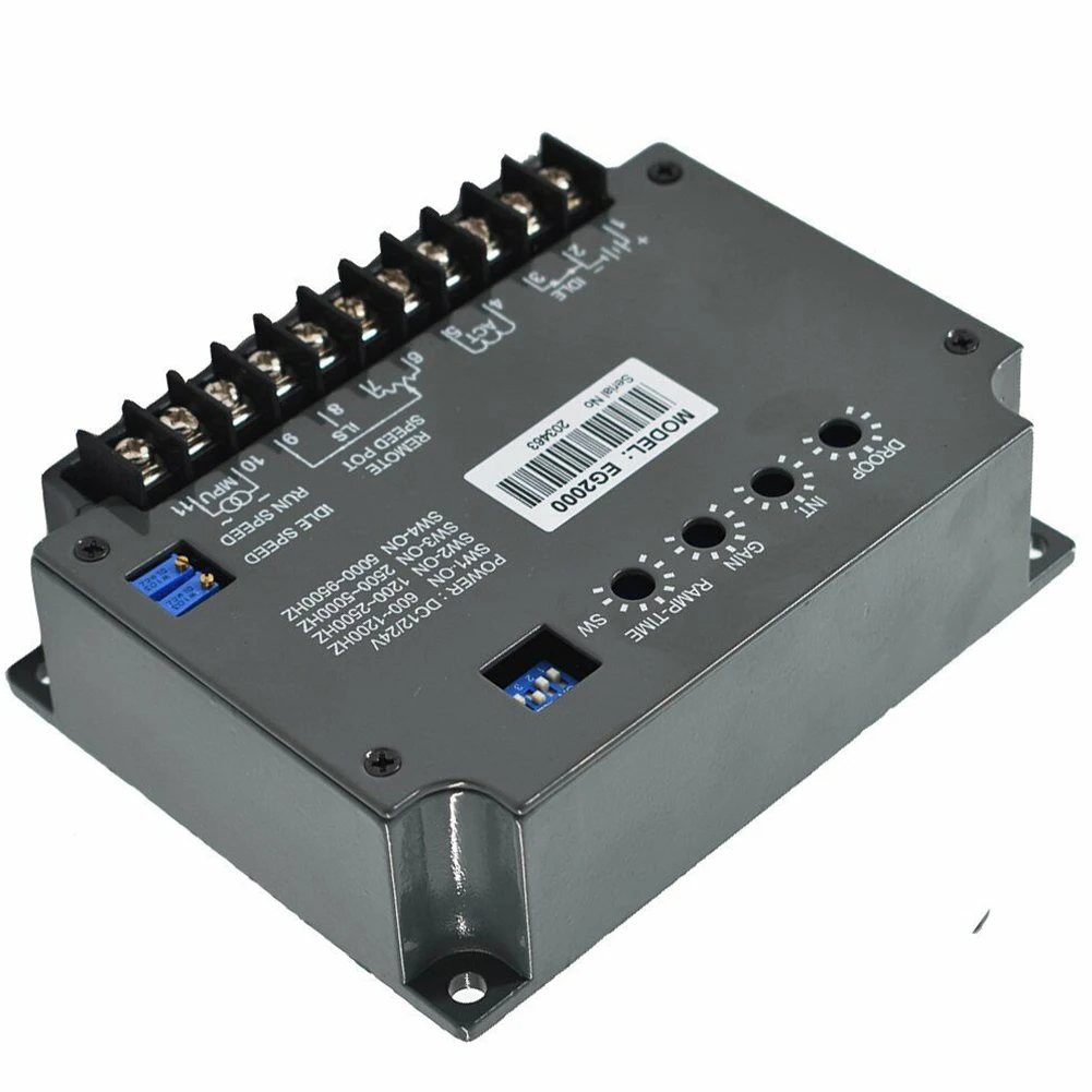 EG2000 ESC2301 Universal Generator Governor for Low Current Electric Hydraulic Pump Governors Energy saving Design
EG2000 ESC2301 Universal Generator Governor for Low Current Electric Hydraulic Pump Governors Energy saving Design