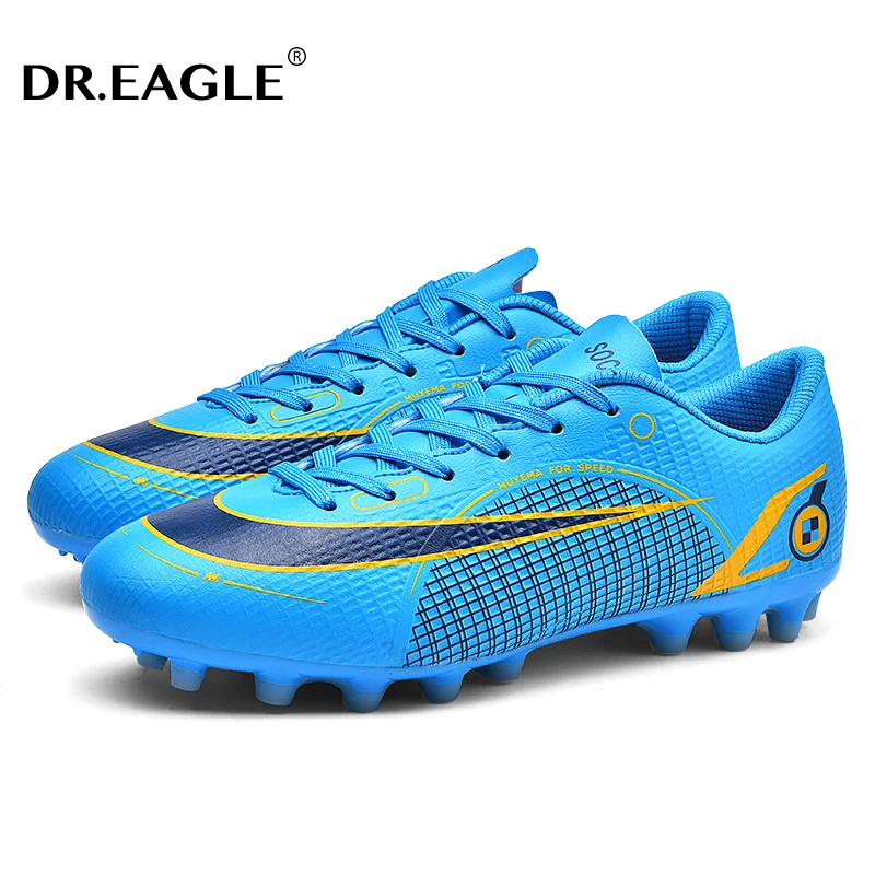 DR.EAGLE Men Soccer Shoes Breathable Soft Spikes TF/FG Sneakers Kids Outdoor Traing Turf Football Cleats Shoes Unisex Zapatillas
DR.EAGLE Men Soccer Shoes Breathable Soft Spikes TF/FG Sneakers Kids Outdoor Traing Turf Football Cleats Shoes Unisex Zapatillas