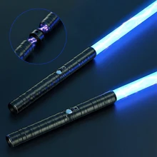 Lightsaber RGB 7 Colors Metal Handle Double-edged Change Heavy Dueling Sound Two In One Light Saber Cosplay Stage Props Toys
Lightsaber RGB 7 Colors Metal Handle Double-edged Change Heavy Dueling Sound Two In One Light Saber Cosplay Stage Props Toys